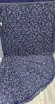 Navy Blue Hansa Tapchi Chikankari Hand Embroidered Women's Saree