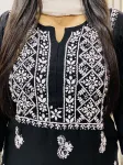 Premium Modal Chikankari Hand Embroidered Solid Women's Kurta